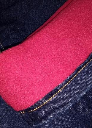 Крутые джинсы на флисе5 фото