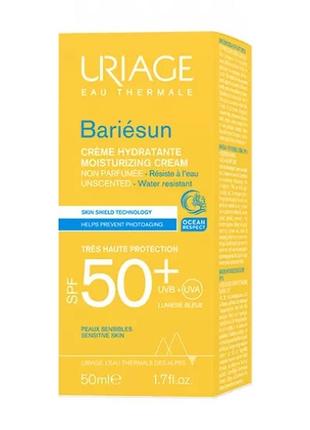 Солнцезащитний крем для лица uriage bariésun cream spf 50+2 фото