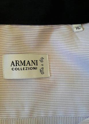 Дизайнерская хлопковая рубашка# armani #оригинал4 фото