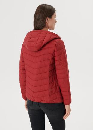 Куртка курточка демисезонная темно-красная5 фото