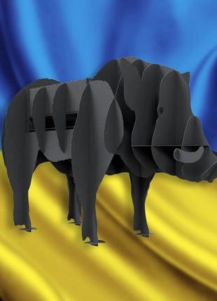 Мангал кістковий сталевий подарунковий кабан, мангал у вигляді тварин виробництва україна