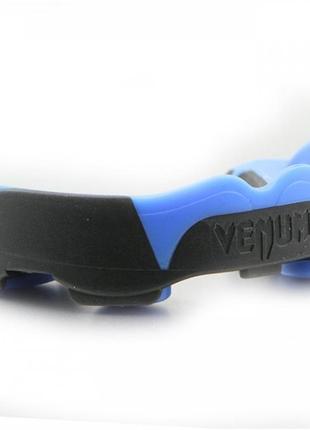 Капа боксерська одноколисна venum predator синьо-чорна hc-0351 фото