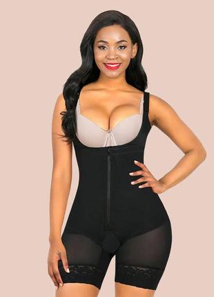 Shaperx tummy control shapewear боді на блискавці ( оригінал)