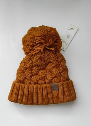 Тепла шапка від next з об'ємною в'язкою