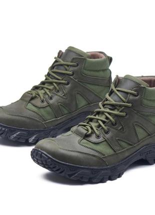Жіночі тактичні військові черевики хакі, тактичне демісезонне взуття, тактические военные ботинки, берцы хаки5 фото