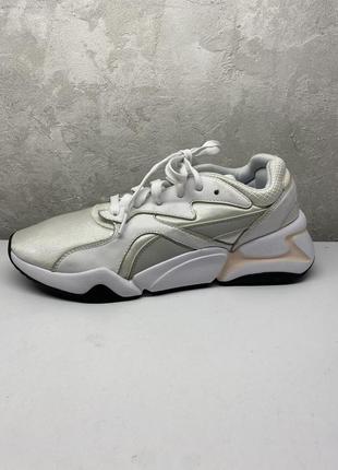 Белые кроссовки puma1 фото