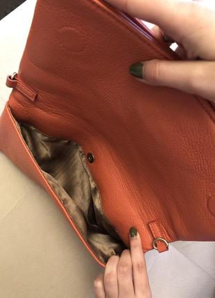 Клатч кораловий2 фото