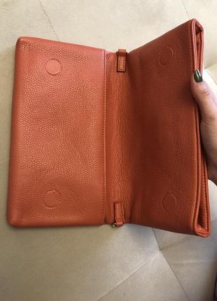 Клатч кораловий3 фото