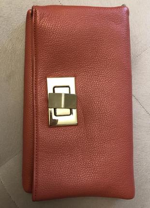 Клатч кораловий4 фото