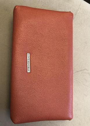 Клатч кораловий5 фото