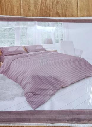 Комплект постельного белья люкс в полоску6 фото