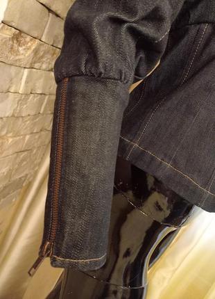 Стильний джинсовий піджак 8-10 р7 фото