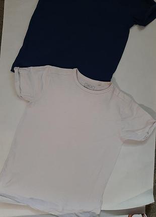 Комплект базових футболок,органiчна бавовна.next.8-10 рокiв.