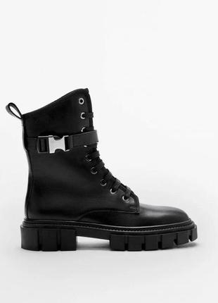 Новые ботинки massimo dutti / массимо дутти с биркой и коробкой р.38