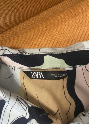 Zara вкорочена сорочка3 фото