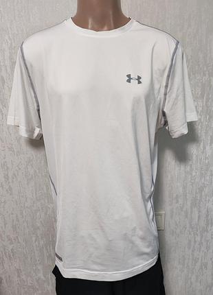 Under armour heat gear мужская компрессионная термо футболка