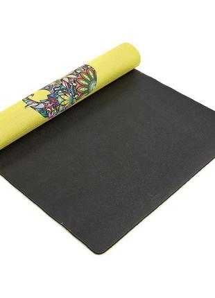 Коврик для йоги джутовый (yoga mat)5 фото