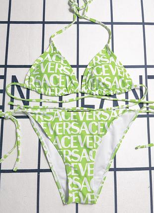 Купальник в стиле versace