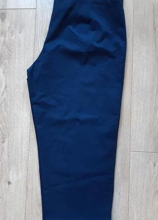 Преміальної якості вкорочені темно сині штанці nanso2 фото
