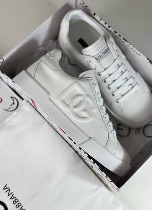 Кроссовки кеды белые dolce