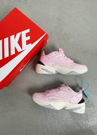 Женские кроссовки nike m2k tekno pink foam2 фото