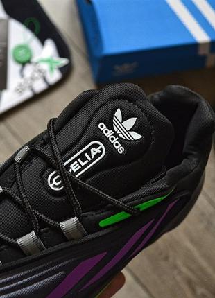 Обновление! кроссовки adidas ozelia 'black purple'7 фото