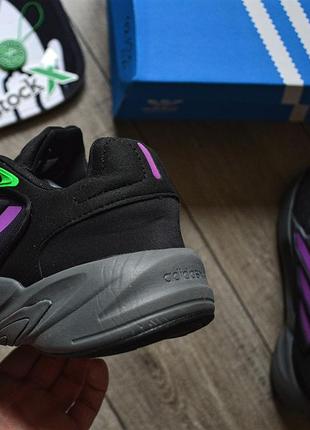 Обновление! кроссовки adidas ozelia 'black purple'4 фото