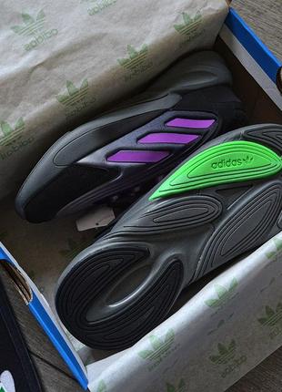 Обновление! кроссовки adidas ozelia 'black purple'3 фото