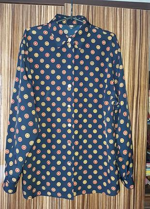 Преміальна вінтажна блуза сорочка ara