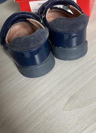 Туфли garvalin синие2 фото