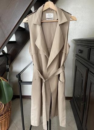 Тренч плащ bershka 2