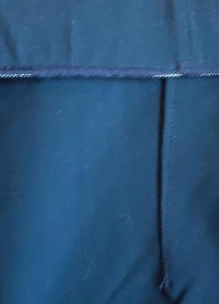 Преміальної якості вкорочені темно сині штанці nanso7 фото