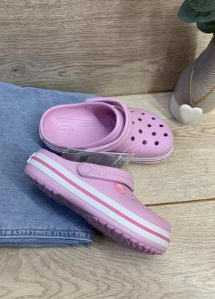 Детские кроксы crocs crocband kids 204537-6gd