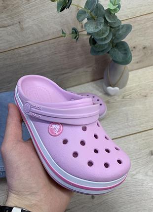Детские кроксы crocs crocband kids 204537-6gd