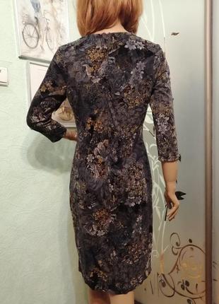 Вінтажне оксамитове плаття laura ashley5 фото