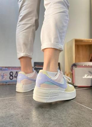 Кросівки nike air force 1 shadow pastel2 фото