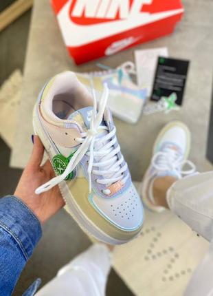 Кросівки nike air force 1 shadow pastel5 фото