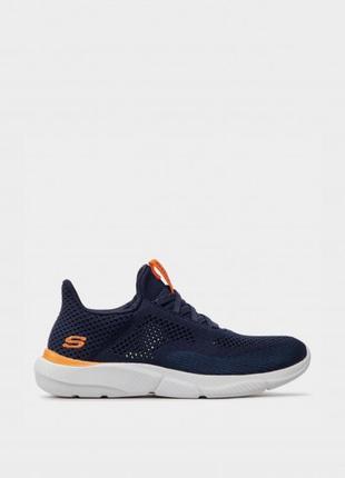 Текстильные кроссовки skechers / мужские кроссовки скечерс на лето