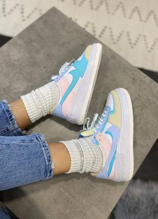 Кросівки nike air force 1 shadow pastel5 фото