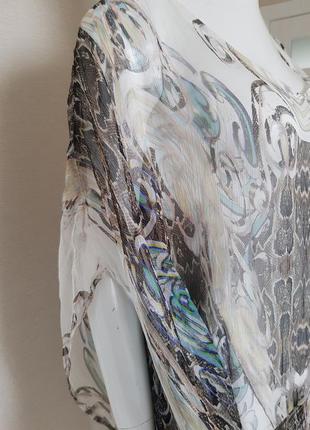 Вишукана італійська шовкова блуза cristina gavioli4 фото