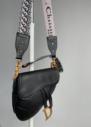 Женская сумка в стиле christian dior стильная седло диор3 фото