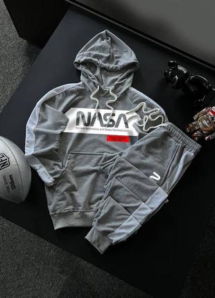 Чоловічий спортивний костюм nasa   ціна: 1490 грн  розміри: xs, s, m, l, xl, xxl  сезон: весна матеріал: бавовна 80 % , еластан 20%