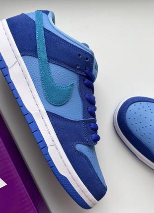 Кроссовки nike sb dunk low blue raspberry fruity pack dm0807-4004 фото