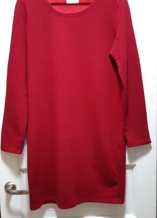 Тепле плаття-футболка/туніка