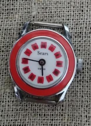 Sears swiss механические часы bezel