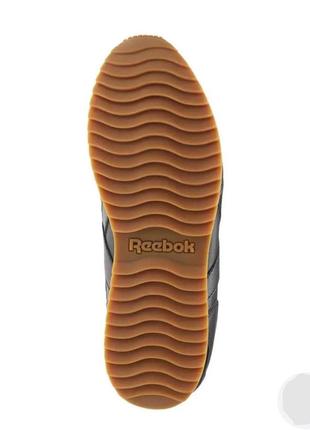 Фірмові кросівки reebok royal glide ripple чорні кросівки reebok7 фото