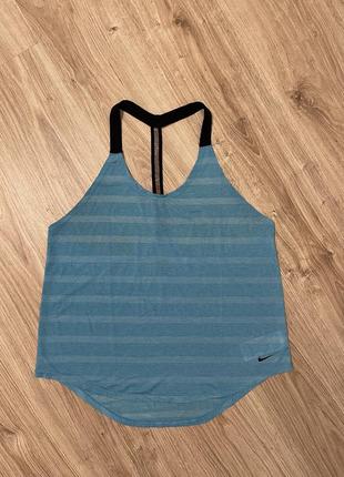 Спортивная майка женская nike elastika elevate tank1 фото