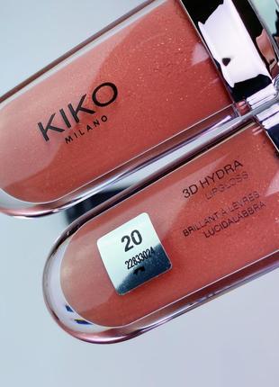 Блеск для губ кико милано оттенок 20
