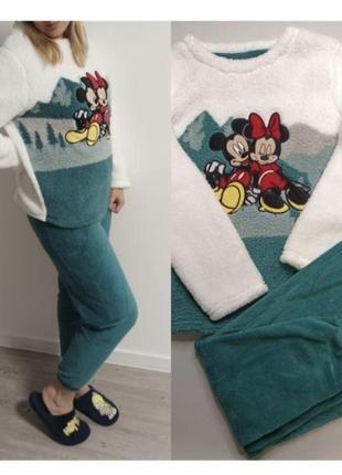 Пижама домашний костюм детский теплый primark disney, mickey mouse2 фото