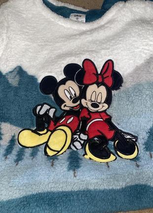 Пижама домашний костюм детский теплый primark disney, mickey mouse3 фото